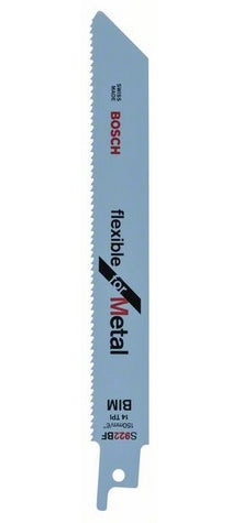 Bosch Professional – Säbelsägeblatt, Bimetallisch, S 922 BF, 150 mm, 100 Stk.