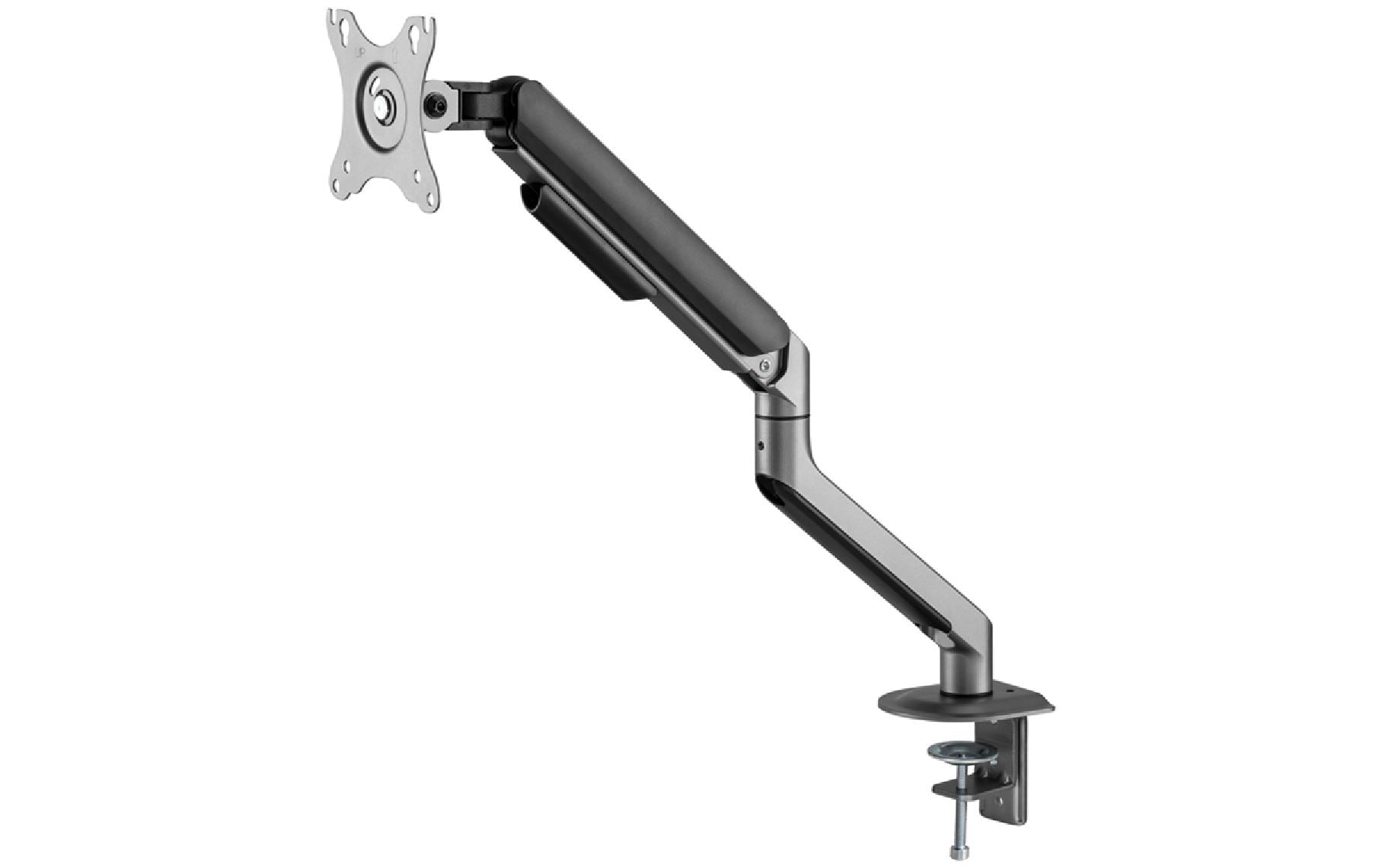 LC-Power LC-EQ-A32B – Monitorarm Tischhalterung – Klemme/Durchführung – 1 Monitor – 17–32" – VESA 75×75/100×100