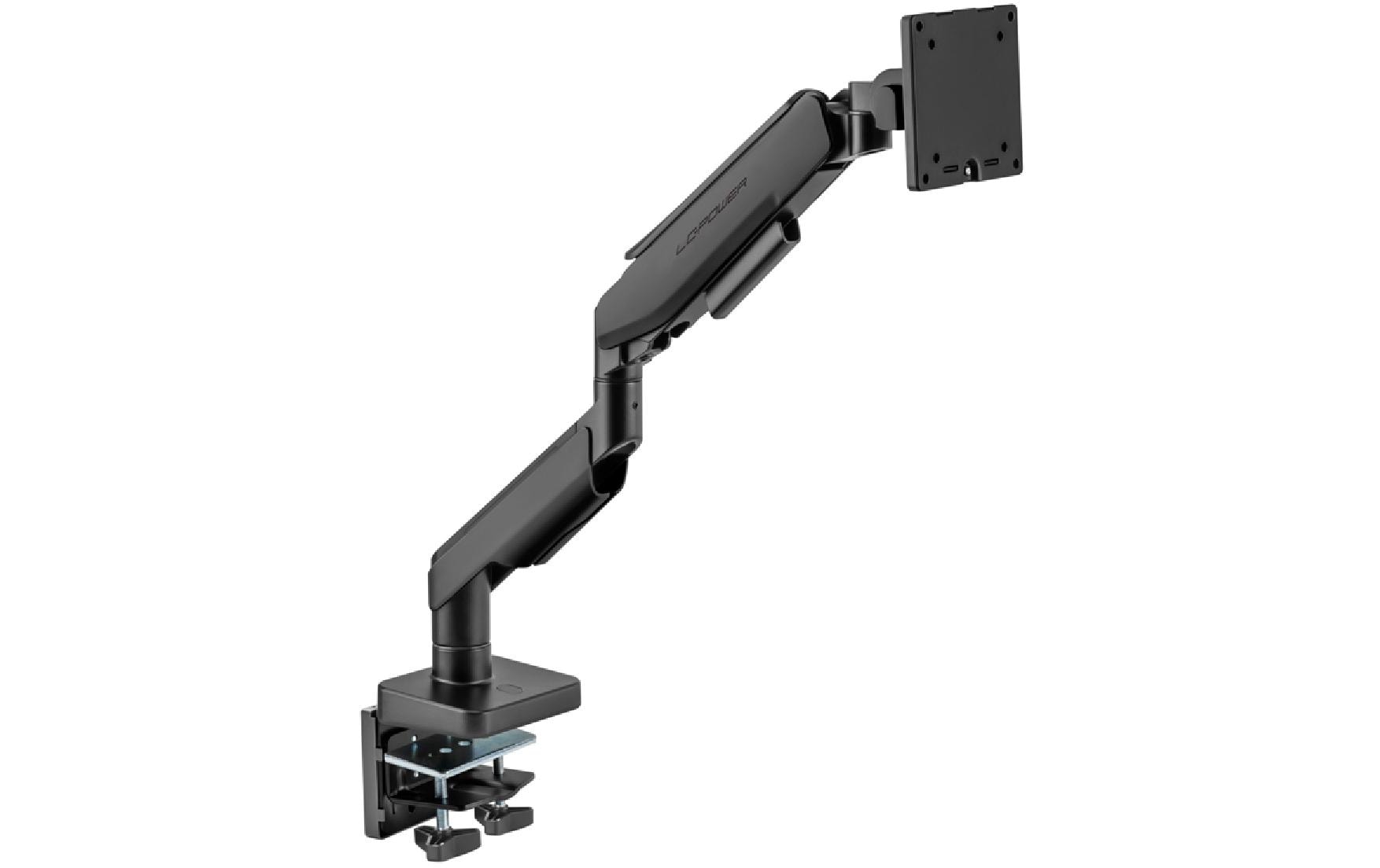 LC-Power LC-EQ-A49B – Monitorarm Tischhalterung – 17–49" – VESA 75×75/100×100 mm – bis 20 kg/Monitor