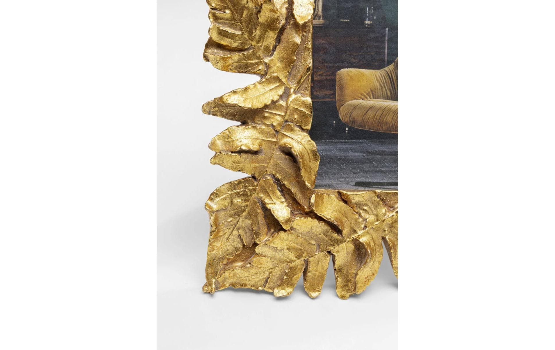 KARE Design Bilderrahmen – für 10 × 15 cm – Polyresin, gold