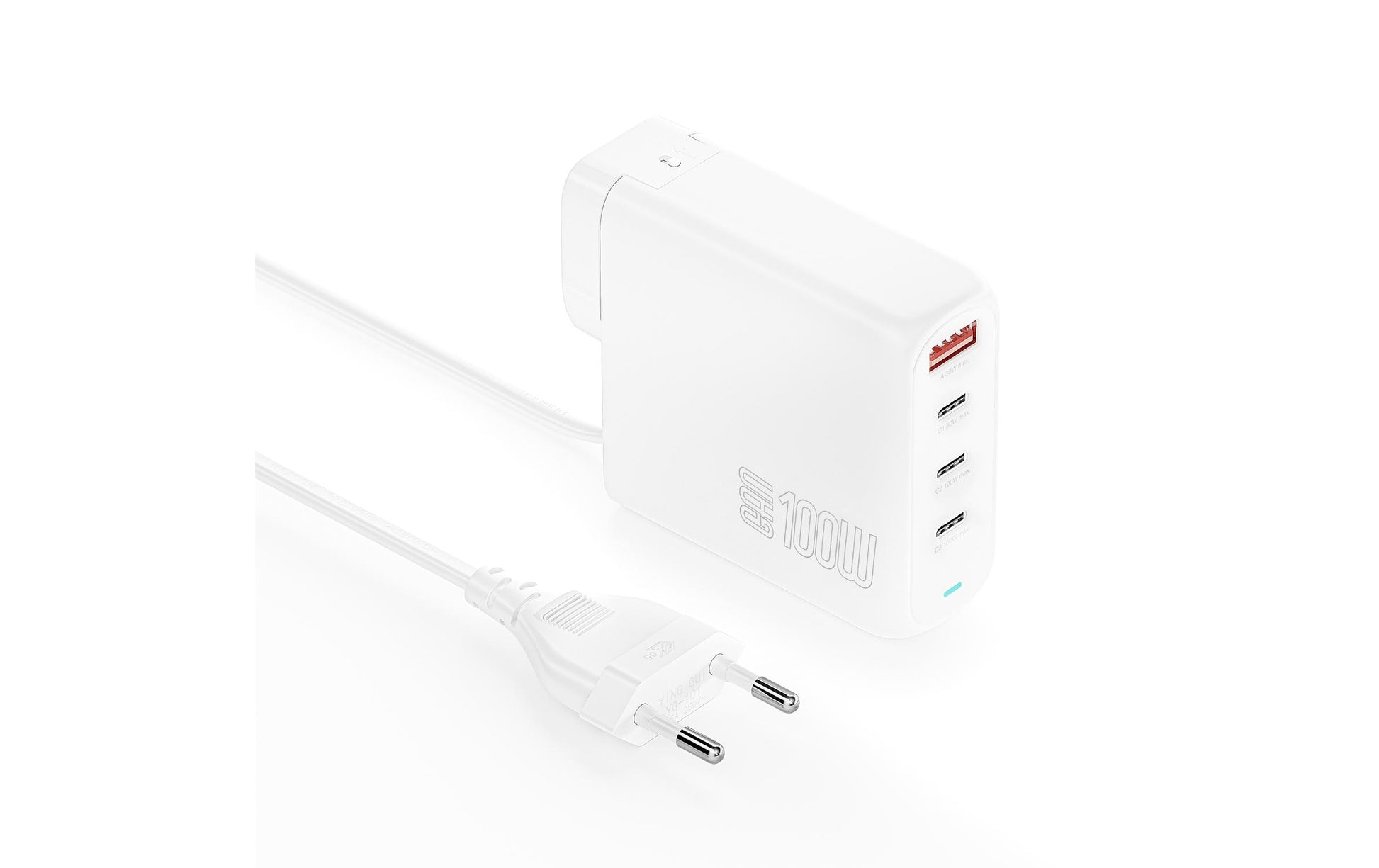4smarts Flex Pro Ladegerät – 100 W, 2× USB-C, GaN – für Laptop, Smartphone, Tablet