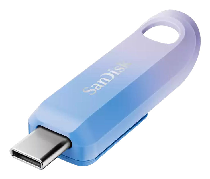 SanDisk Creator 1 TB – USB-Stick, USB-C 3.2 Gen 1, 400 MB/s, Blau/Lila