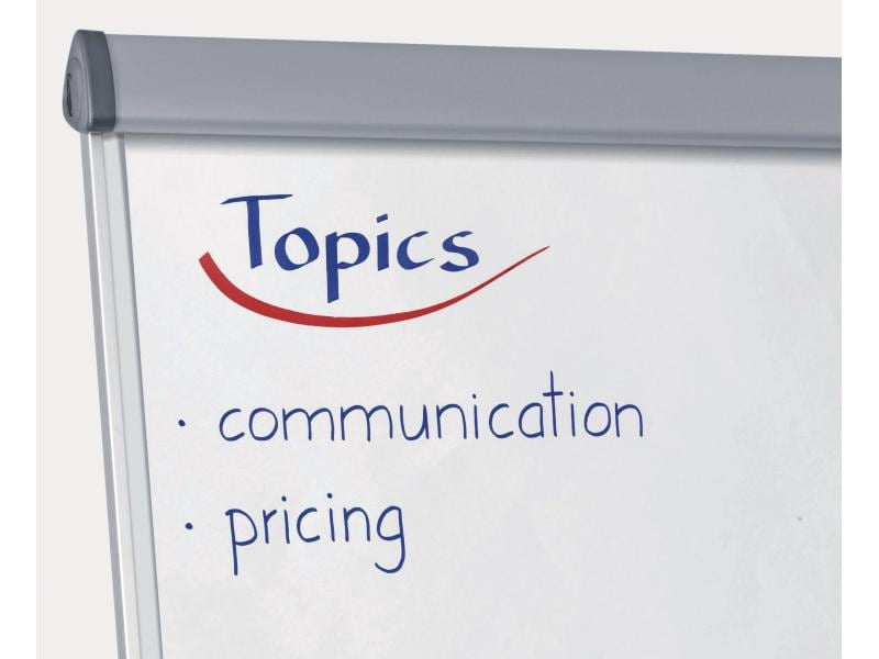 Edding Flipchart-Marker – Rundspitze 1-5 mm – 4er-Set – sortiert