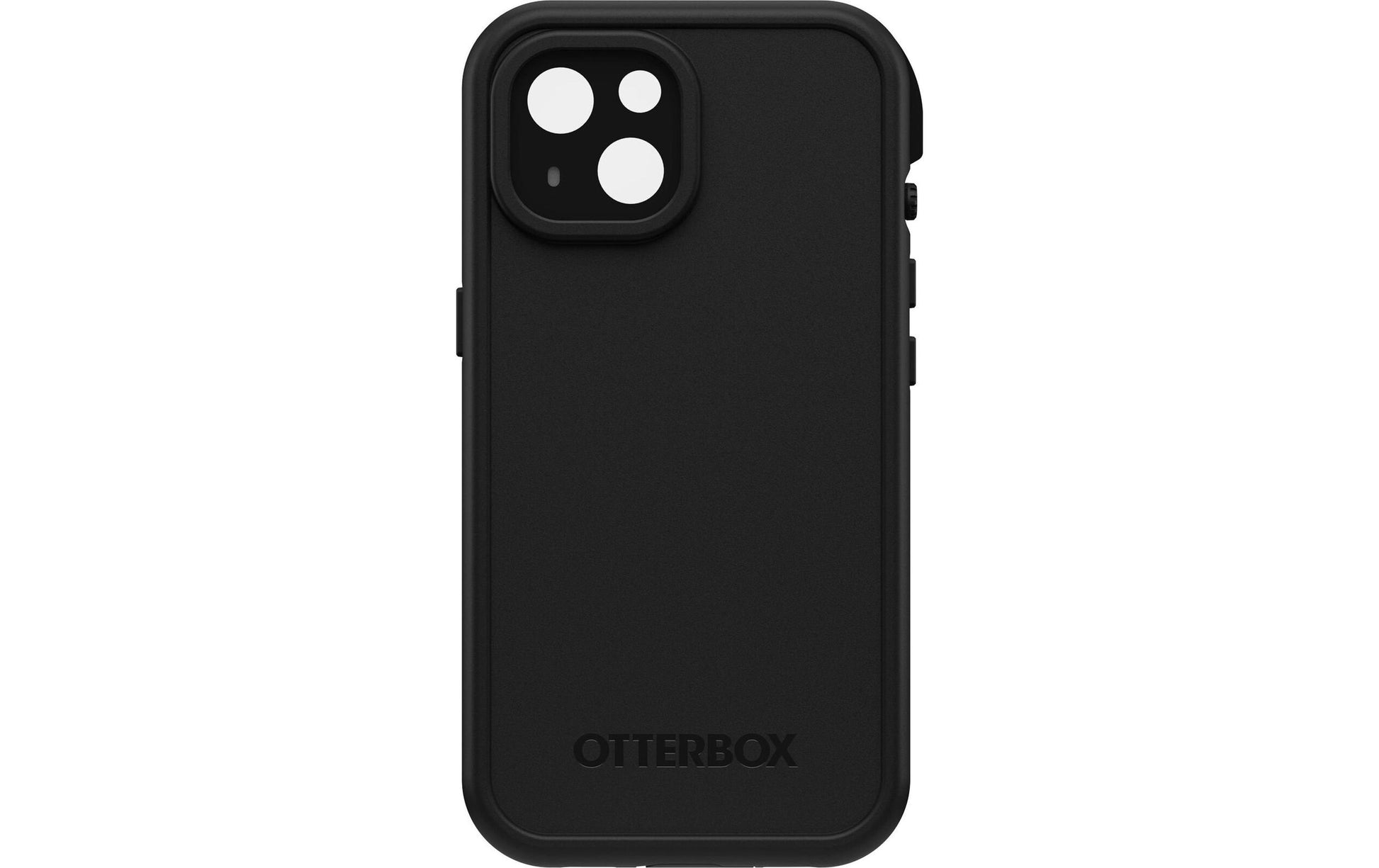 OtterBox Outdoor Cover Fre Backcover – für Apple iPhone 15, Kautschuk, Schwarz