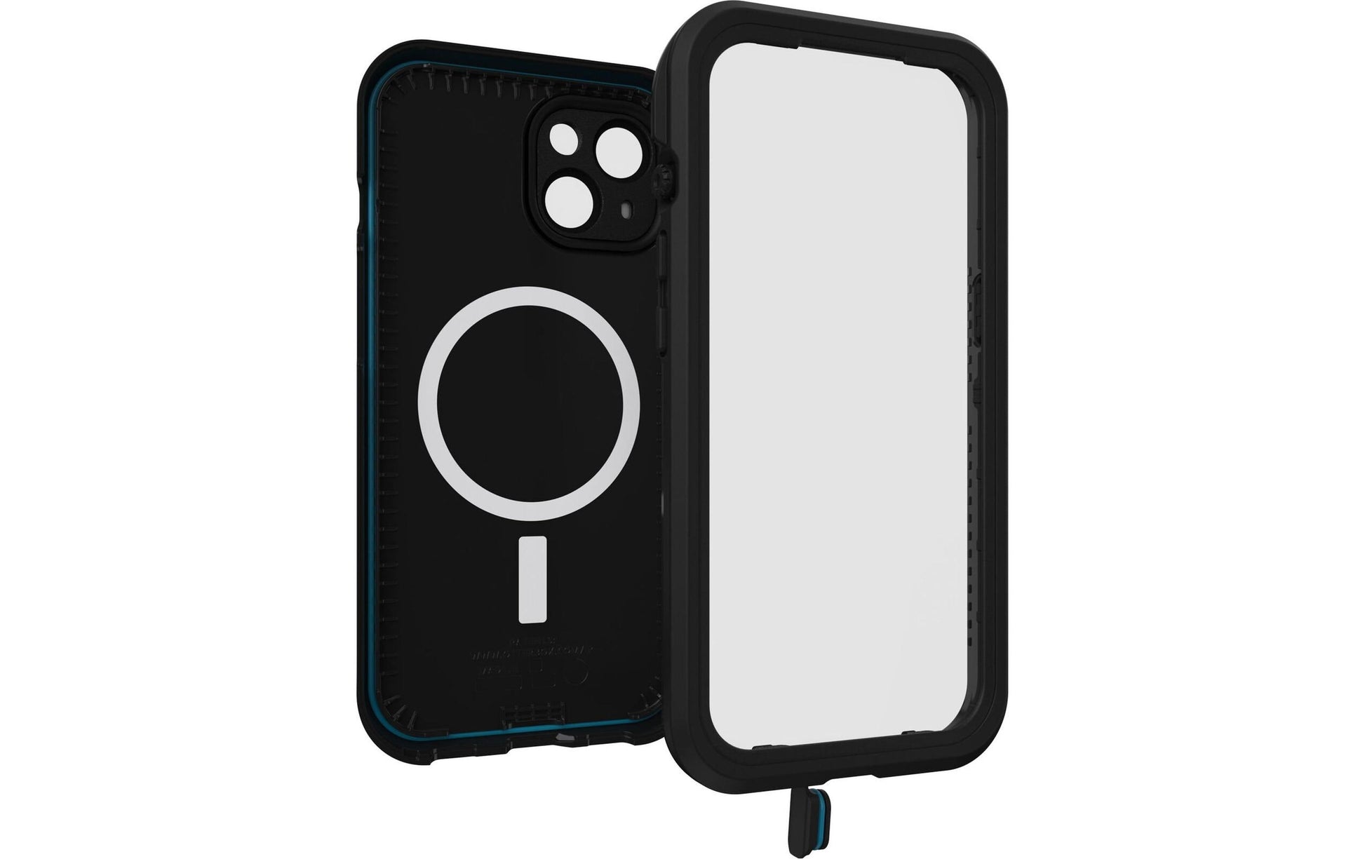 OtterBox Outdoor Cover Fre Backcover – für Apple iPhone 15, Kautschuk, Schwarz
