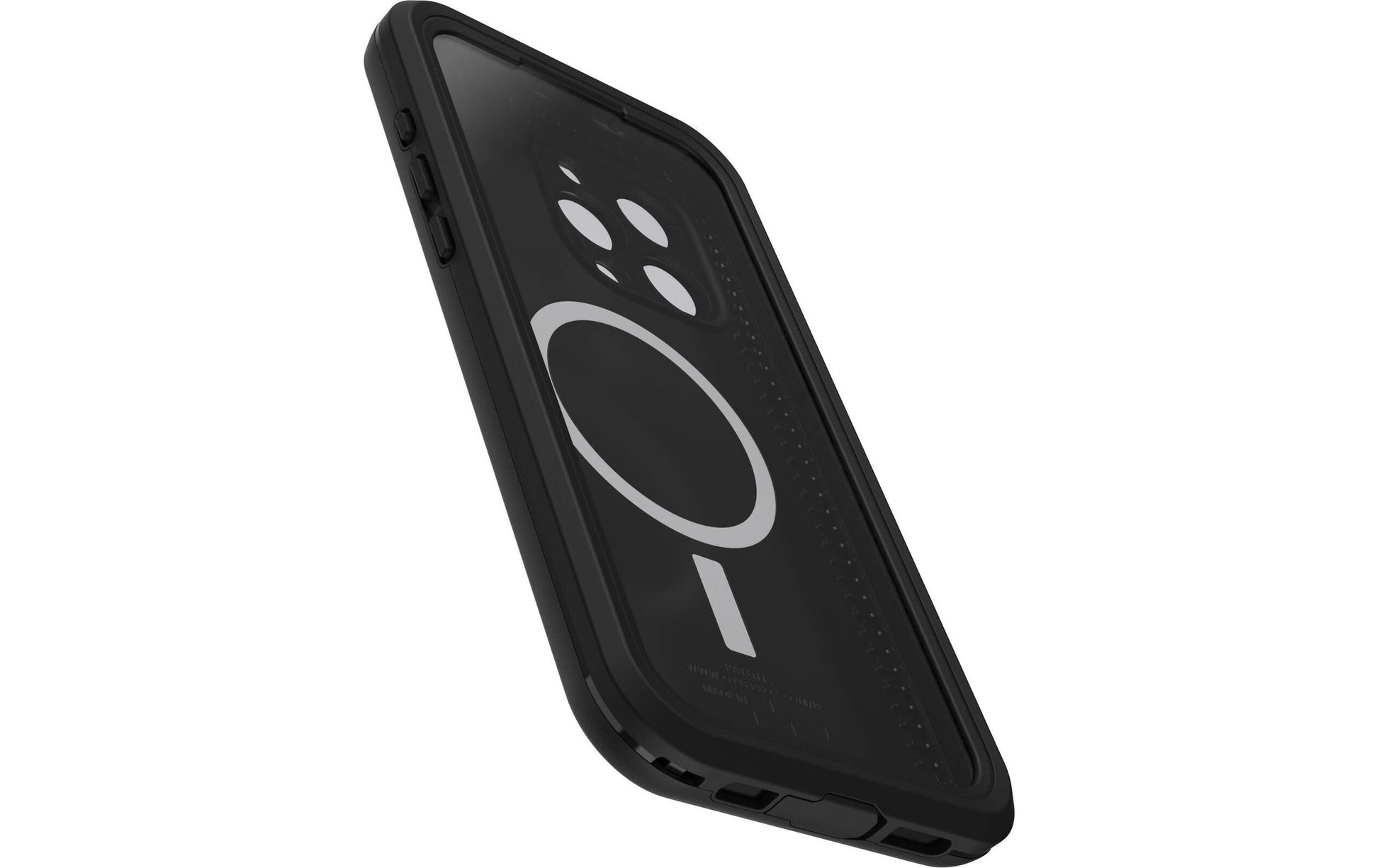 OtterBox Backcover – für Apple iPhone 15 Pro Max – schwarz – Gummi/Elastomer