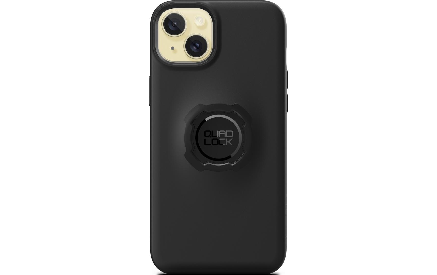 Quad Lock Backcover – Schwarz – für Apple iPhone 15 Plus