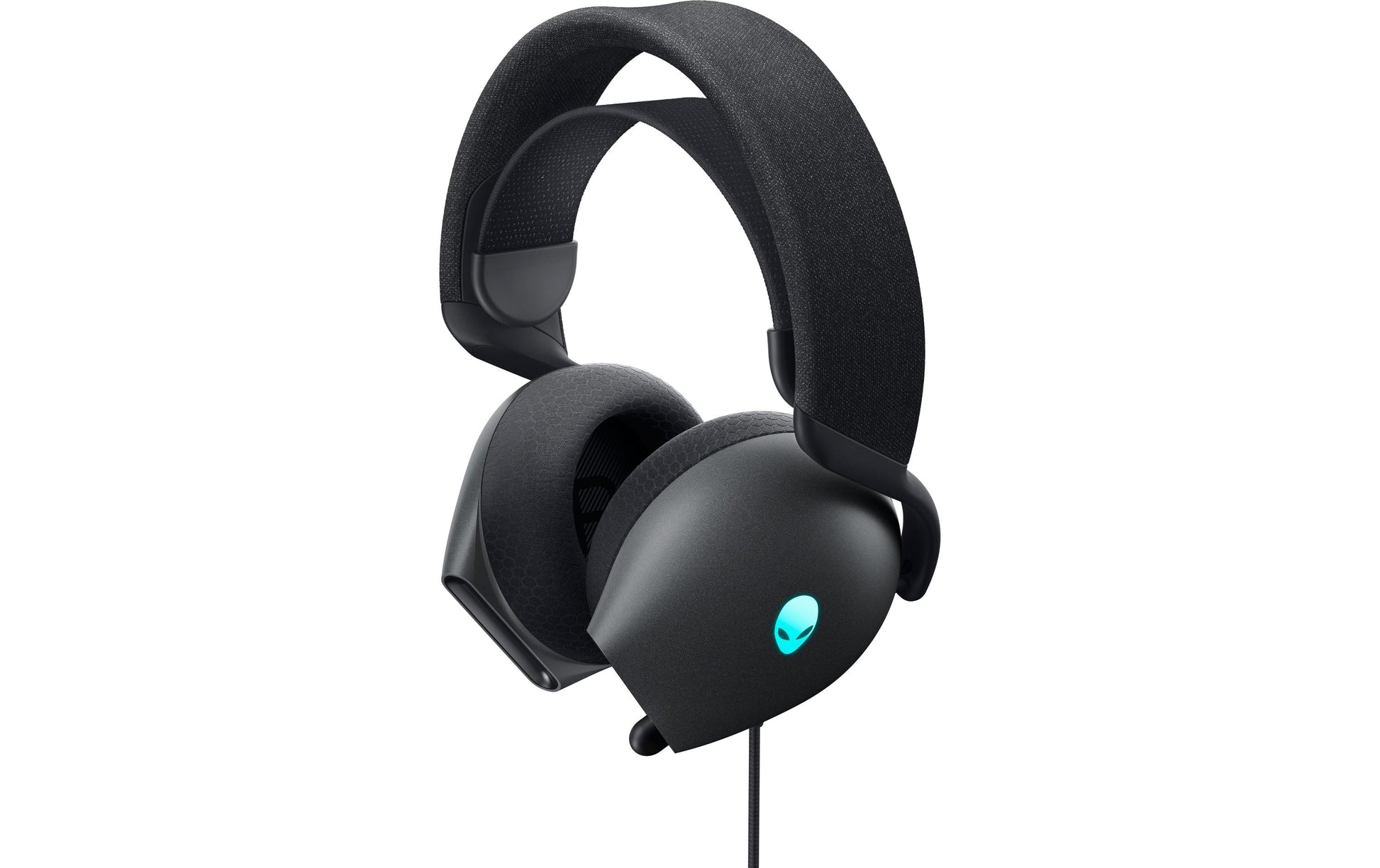 Alienware AW520H Gaming-Headset – Over-Ear, Stereo, Kabelgebunden, 3,5 mm Klinke + USB, Grau