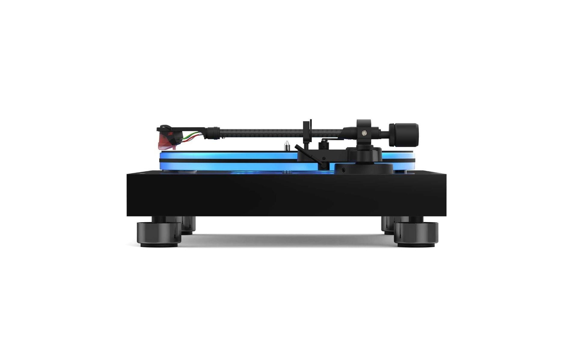 Reloop Turn7 – Plattenspieler – Riemenantrieb, Phono-Preamp, J-Tonarm, Tonabnehmer dabei – Schwarz
