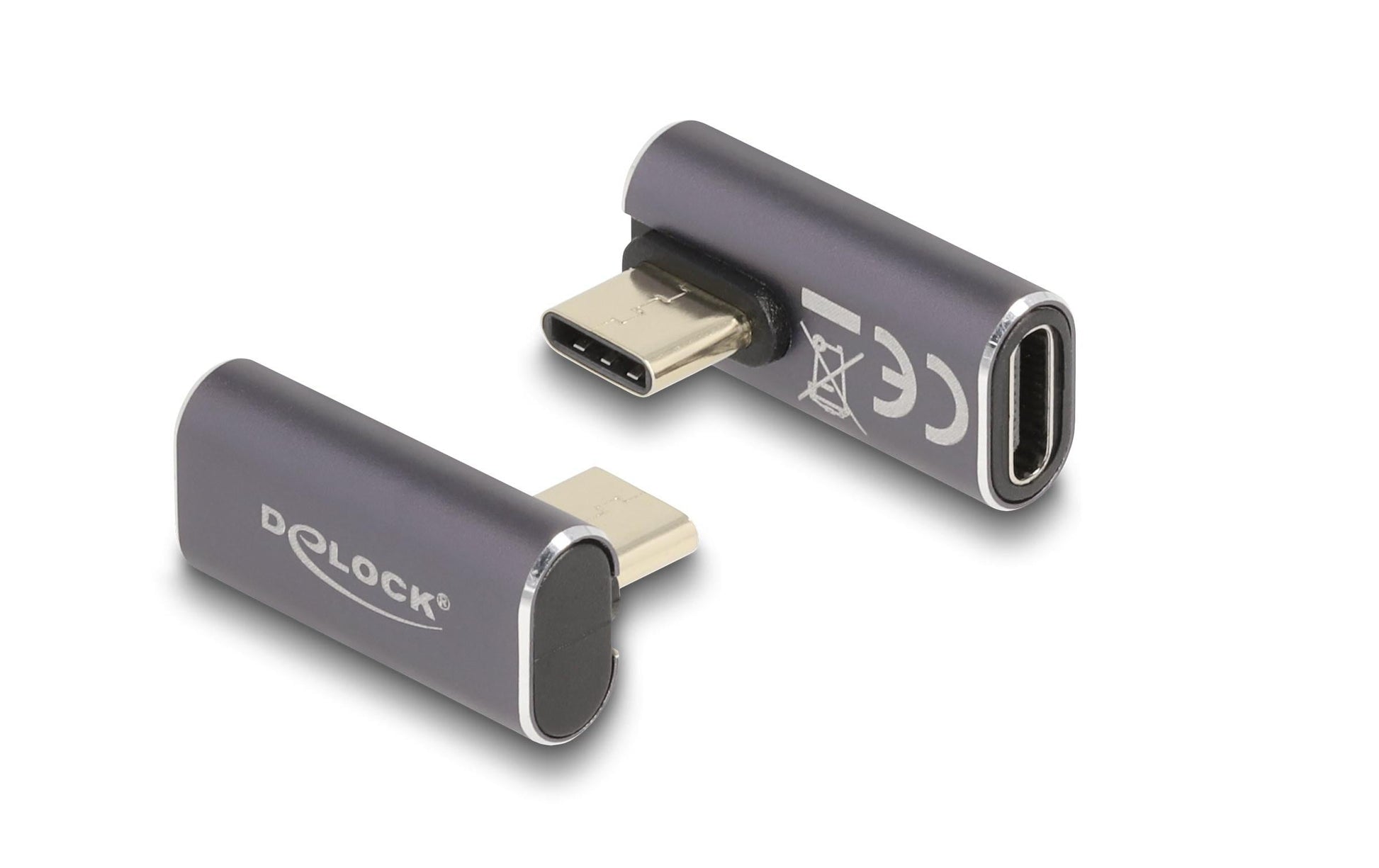 DeLOCK USB-C Adapter USB-C zu USB-C – 8K (7680 × 4320) @ 144 Hz, USB4 40 Gbit/s, DP 1.4