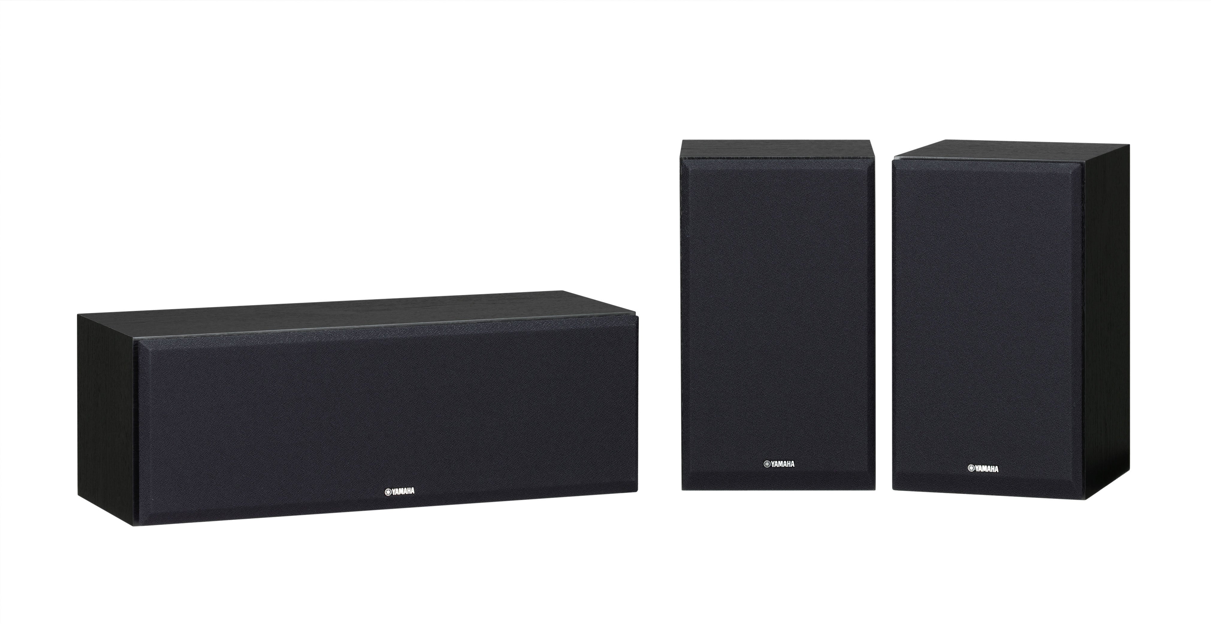 Yamaha NS-P 350, Set – Regallautsprecher – 5.1, 6 Ω, Schwarz