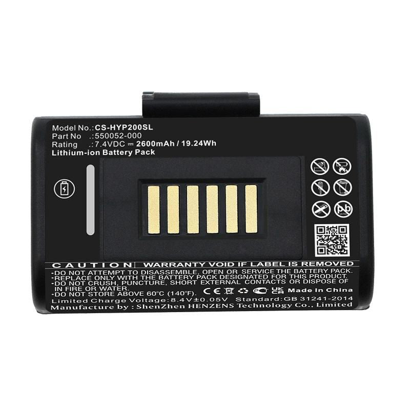 CoreParts Akku 2600 mAh 7,4 V – für Honeywell Portable-Drucker