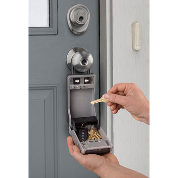 Master Lock Schlüsselsafe 5480EURD – Elektronikschloss – 0,8 l – Wasserfest – Schwarz