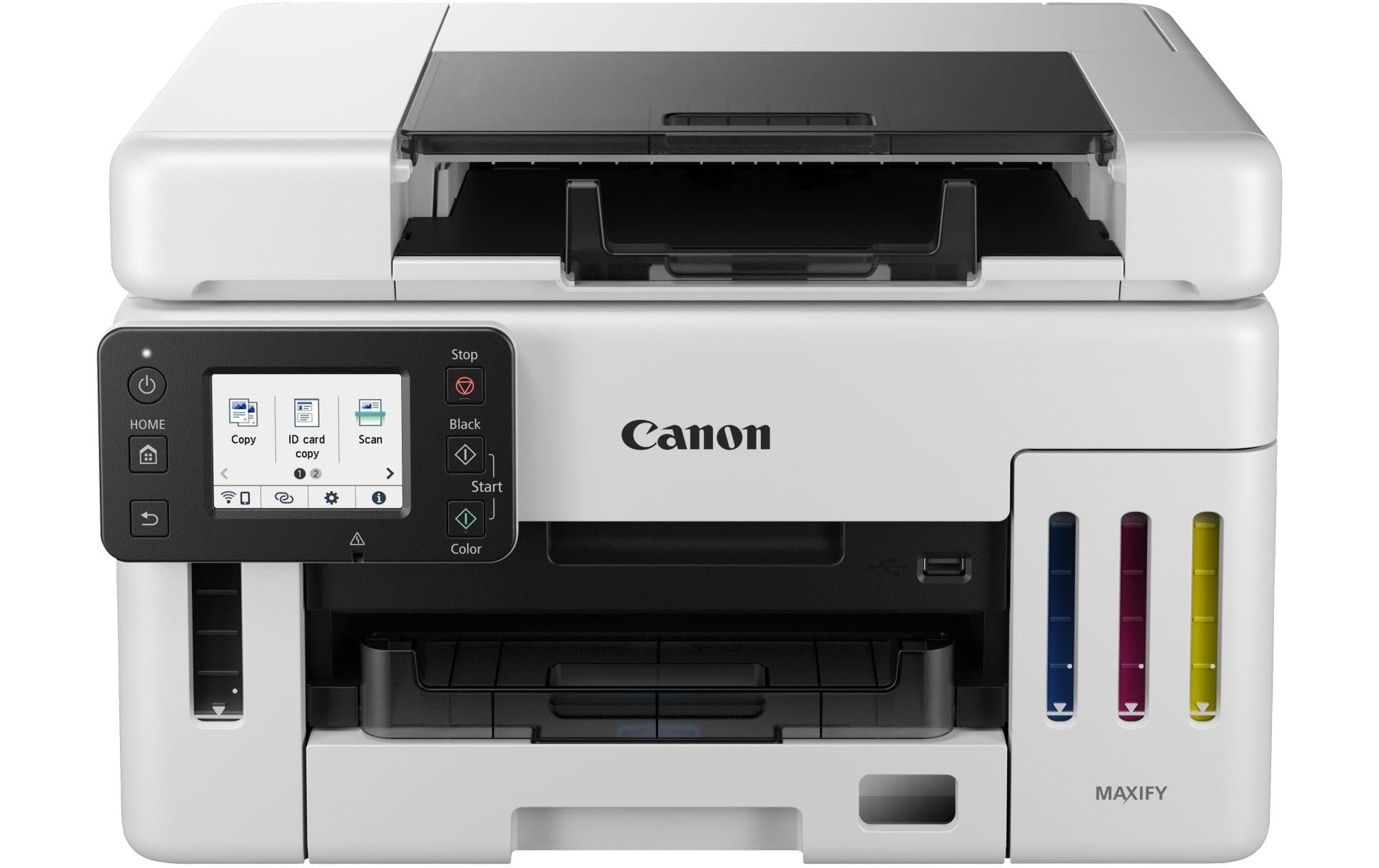 Canon MAXIFY GX6550 – Farbiges Tintenstrahl-MFP A4, 3-in-1 – USB/LAN/WLAN – Duplex, ADF – 24 S/W-Seiten pro Minute