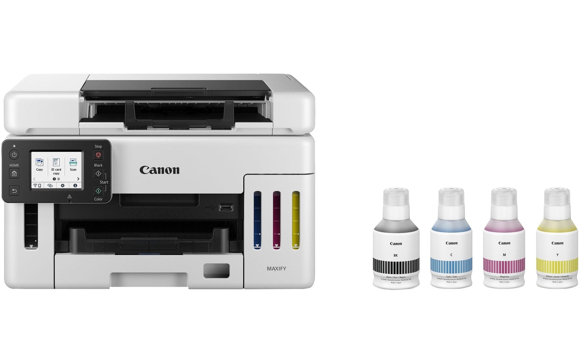 Canon MAXIFY GX6550 – Farbiges Tintenstrahl-MFP A4, 3-in-1 – USB/LAN/WLAN – Duplex, ADF – 24 S/W-Seiten pro Minute