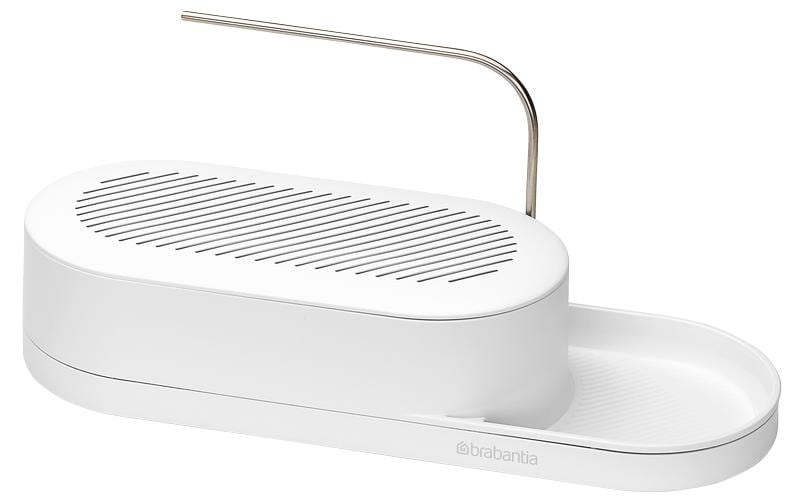 Brabantia Utensilienhalter (wandmontiert) 35,2 × 13 × 15 cm, Kunststoff/Silikon, weiss