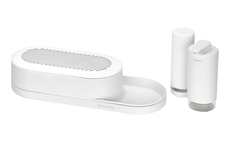 Brabantia Utensilienhalter (wandmontiert) 35,2 × 13 × 16 cm, Kunststoff, weiss