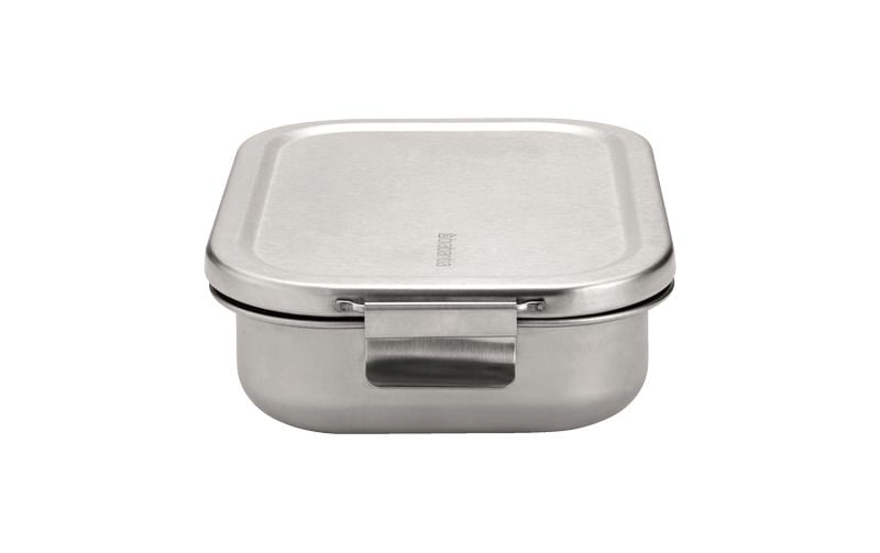 Brabantia Make & Take – Lunchbox 1,1 l, 20 × 13,5 × 5,5 cm, Edelstahl, Silber