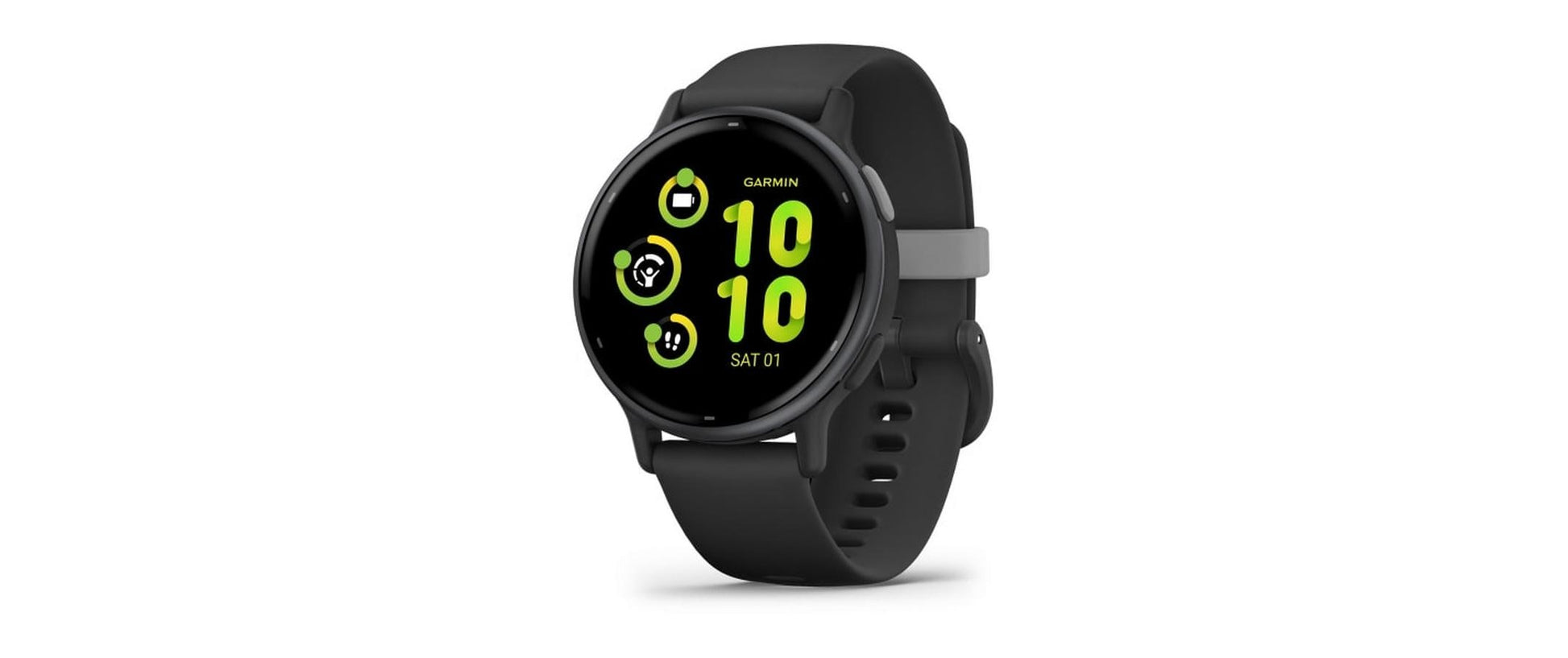 Garmin Vivoactive 5 – Smartwatch – 42,2 mm, 1,2", GPS, WLAN, AMOLED, Gorilla Glass, 50 m, Anthrazit