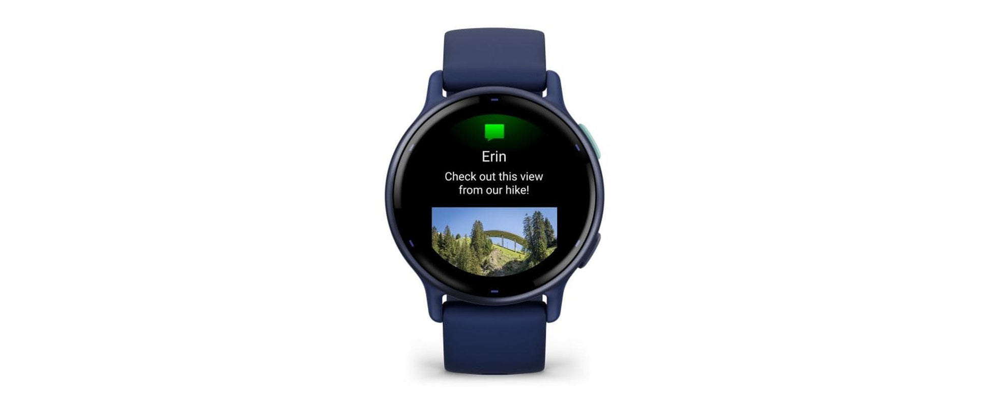 Garmin Vivoactive 5 – GPS-Smartwatch – 42,2 mm, 1,2", GPS, WLAN, AMOLED, Gorilla Glass, 5 ATM, Kapitänsblau