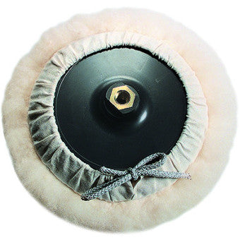 FEIN Polierpad 125 mm Lammfell – zum Polieren – 1 Stk – für WPO 14-15 E, WPO 14-25 E, WPO 10-25 E