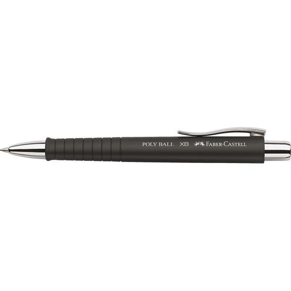 Faber-Castell Kugelschreiber – Schwarz, Kunststoff