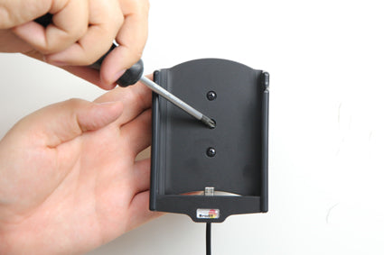 Brodit Auto-Halterung mit USB-Ladung über Zigarettenanzünder (12 V) – für Sony Xperia Z5 – Schwarz