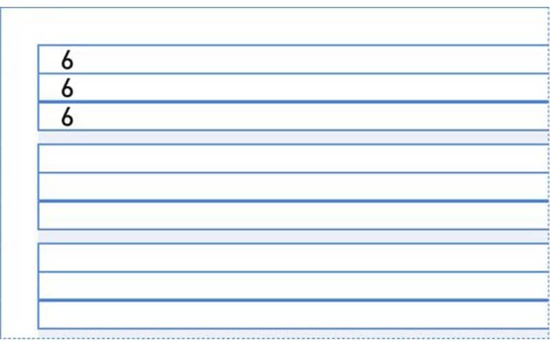 Ingold-biwa Notizbuch-Einlagen A4, liniert 6 mm, 90 g/m² – 500 Blatt