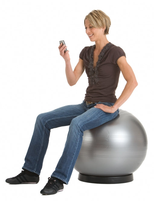 TOGU Sitzball – Crylon – Silber, Ø 45 cm, bis 120 kg