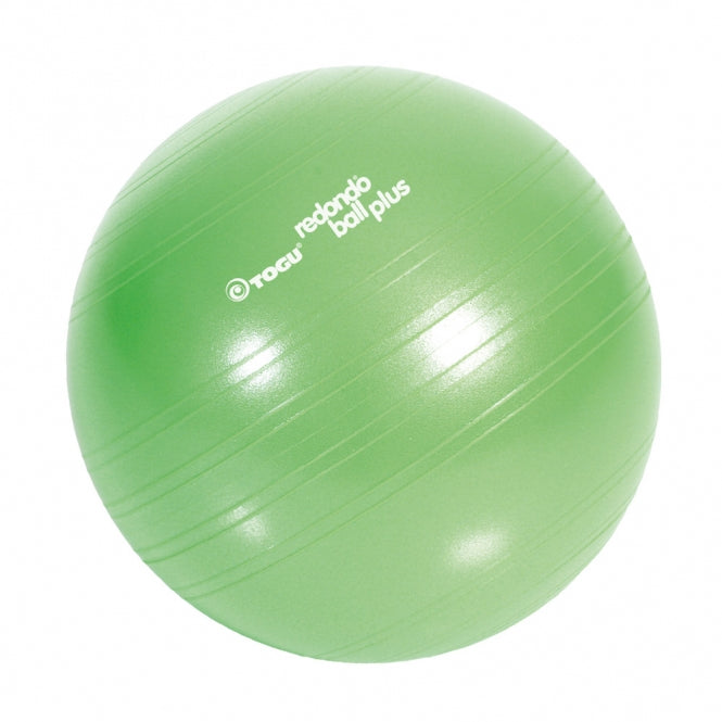 TOGU Redondo Ball Plus – Gymnastikball – 15", grün, PVC