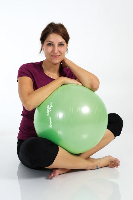 TOGU Redondo Ball Plus – Gymnastikball – 15", grün, PVC
