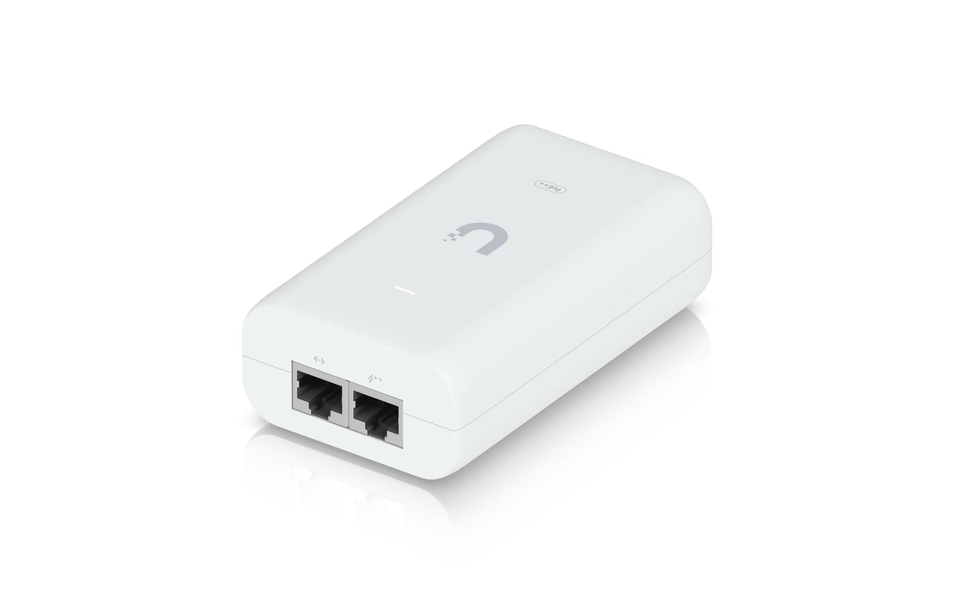 Ubiquiti UISP U-PoE++ PoE-Injektor 60 W – IEEE 802.3at – Gigabit Ethernet – 48 V – Weiss