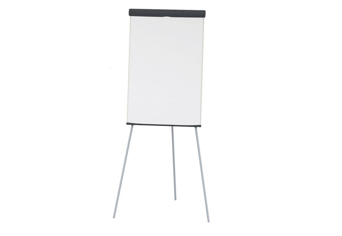 MAUL Flipchart – 66 × 97 cm, weiss, Metall