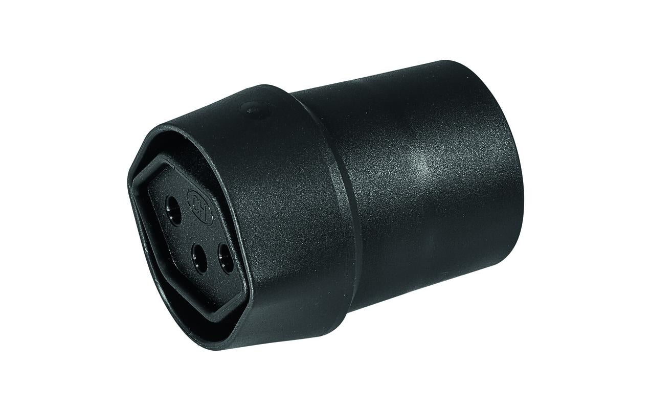 Steffen Adapterkabel, T12–Schuko (Typ F), IP20 – schwarz