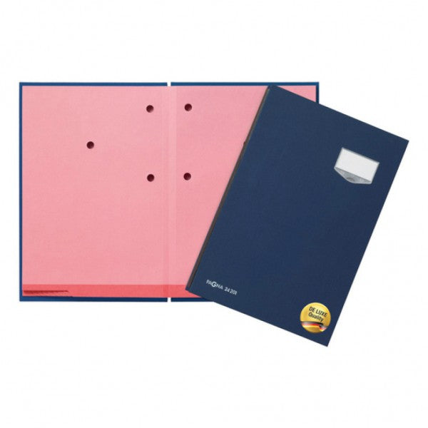 Pagna Sammelmappe für A4, Kunststoff, Blau