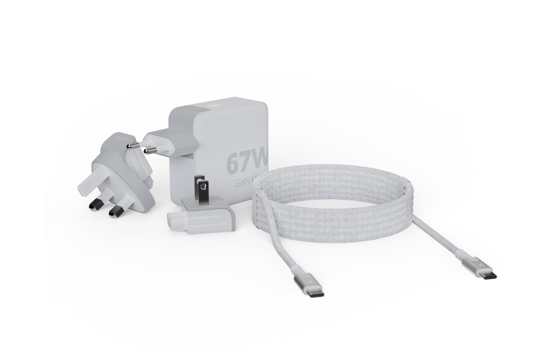 Xtorm Netzteil – 67 W, 2× USB-C, PD, GaN – für USB-C-Geräte