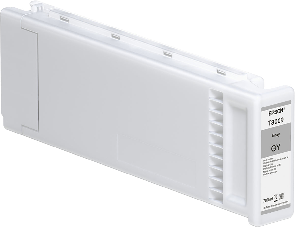 Epson UltraChromePRO T800900 Grau Tintenpatrone (Original) – 700 ml – für SureColor P20000 – C13T800900