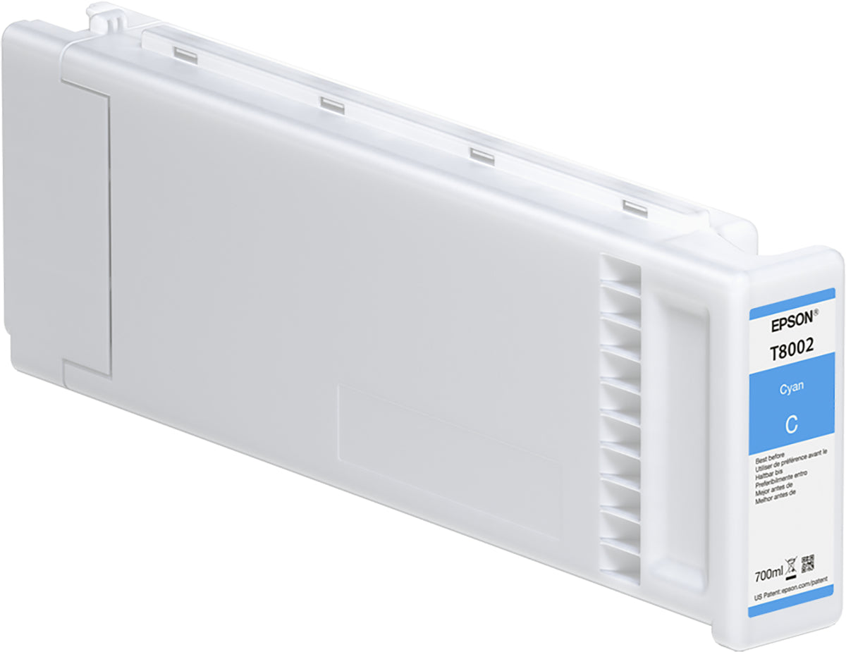 Epson UltraChromePRO T800200 Cyan Tintenpatrone (Original) – 700 ml – für SureColor P20000 – C13T800200