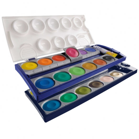 Pelikan Deckfarbkasten – 24 Farben, inkl. Deckweiss