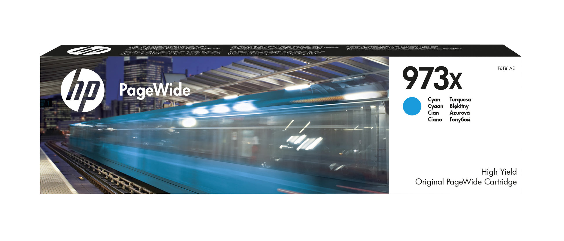 HP 973X Tintenpatronen-Multipack,  (Original) – für PageWide Pro 452/477, Managed P57750/P55250