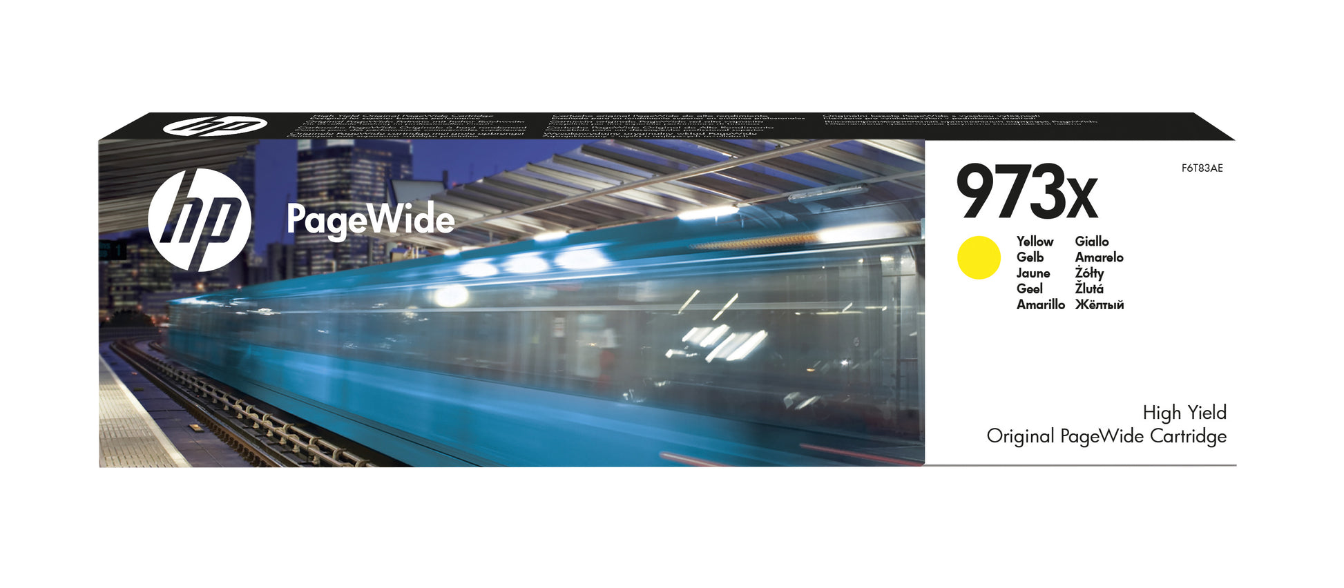 HP 973X Tintenpatronen-Multipack,  (Original) – für PageWide Pro 452/477, Managed P57750/P55250