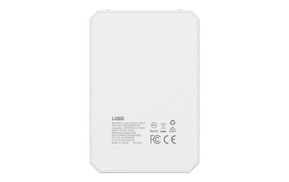 Urban Armor Gear UAG – Powerbank 3000 mAh, PD 5 W, Weiss