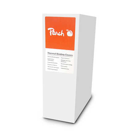 Peach Einbanddeckel – A4, weiss – 100 Stk.