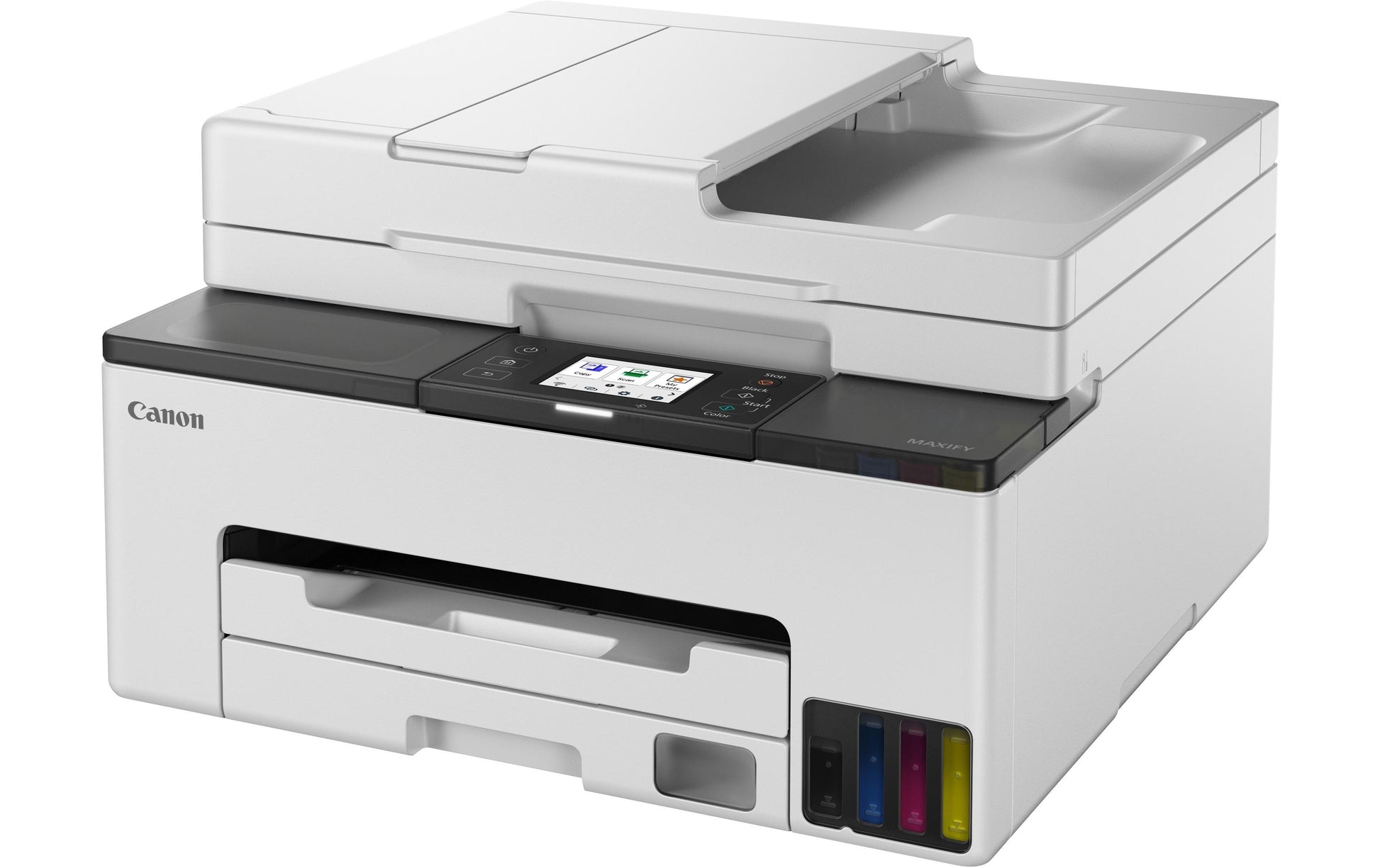 Canon MAXIFY GX2050 – Farbiges Tintenstrahl-MFP A4, 4-in-1 – USB – Duplex, ADF – 15 ppm S/W, 10 ppm Farbe