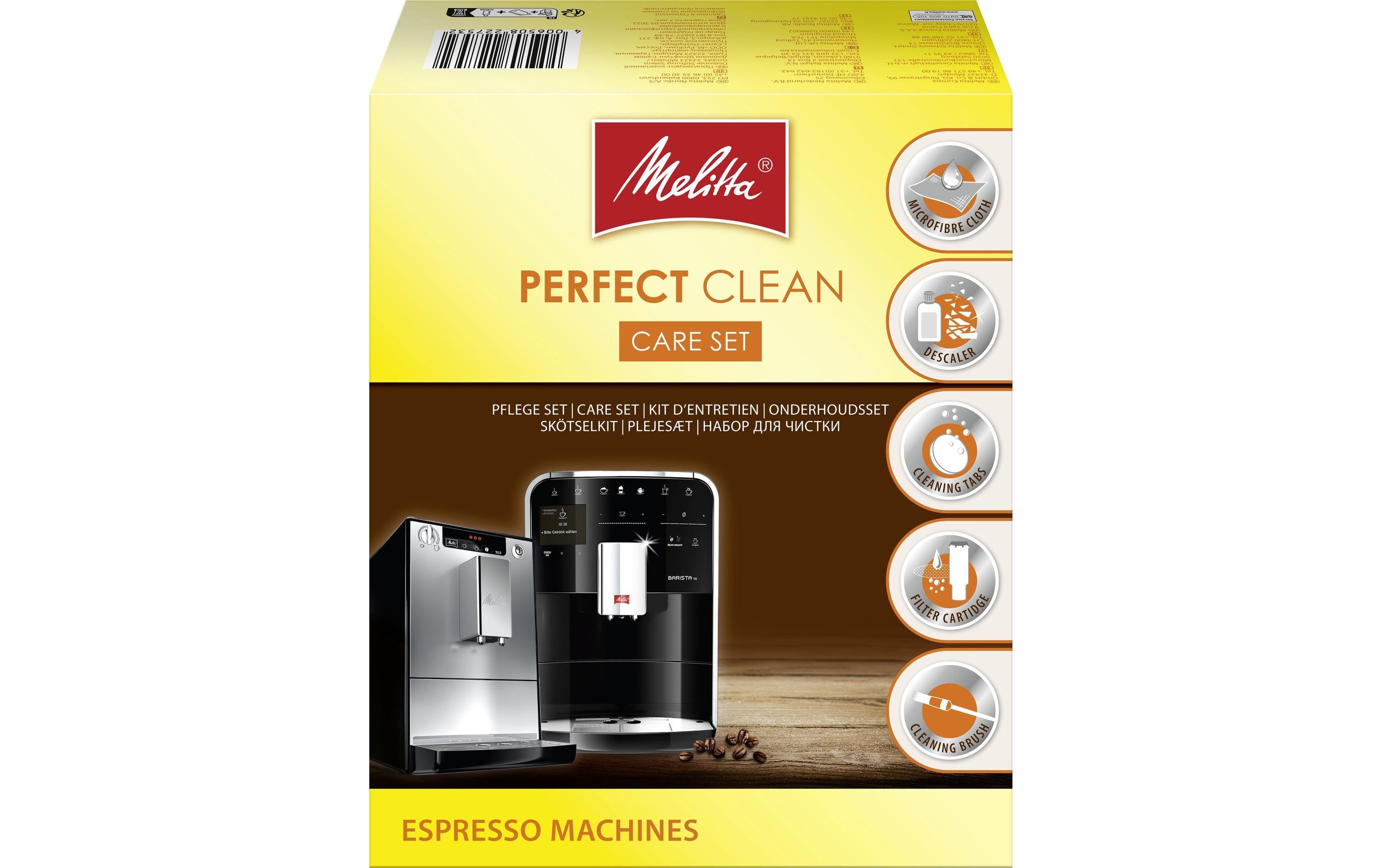Melitta Pflegeset für Kaffeemaschinen – Kaffeemaschine, Kaffeemaschinen, 5 Stück