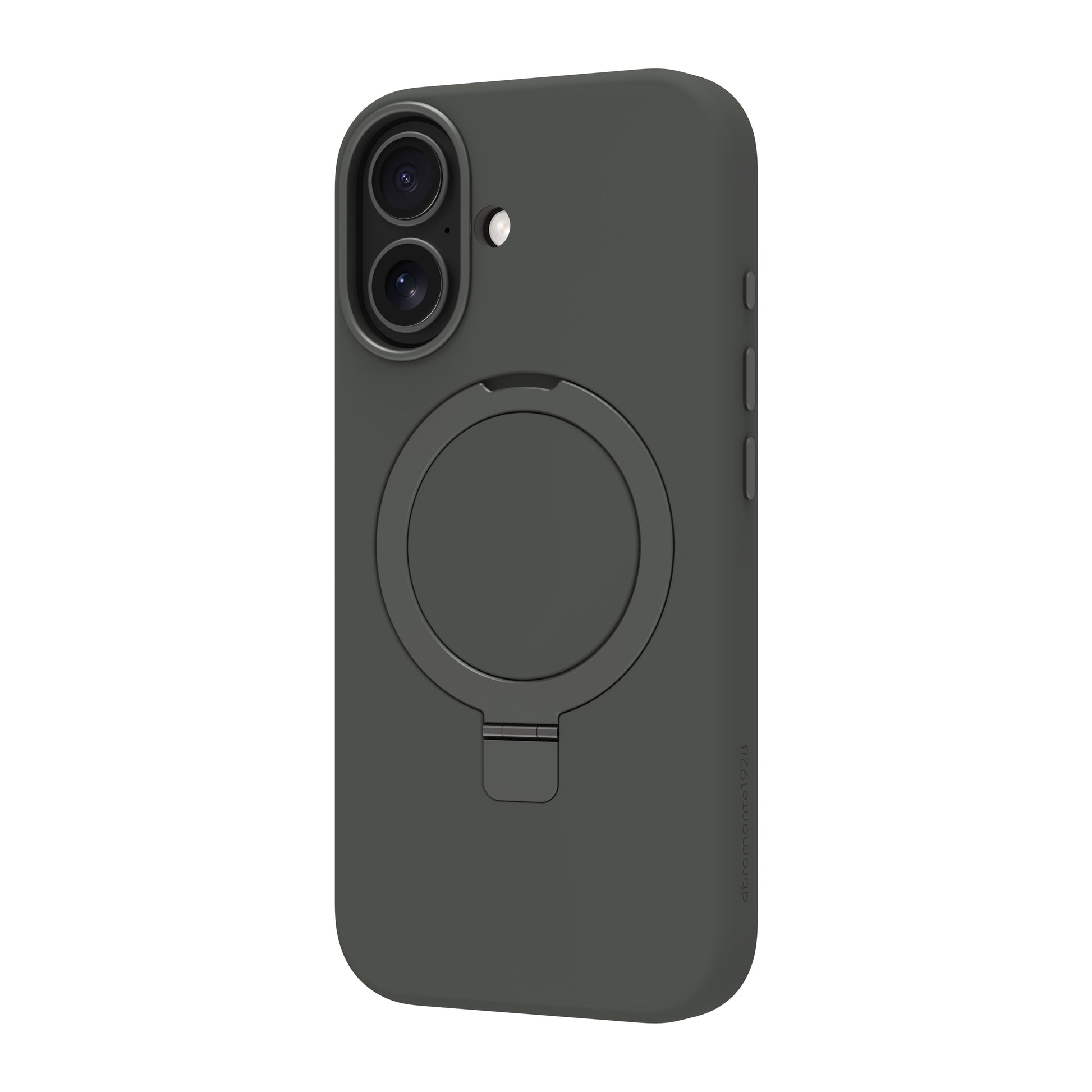 dbramante1928 Roskilde MS Kick ICON Backcover – für Apple iPhone 17, Forest Shadow, bis 1,2 m sturzsicher