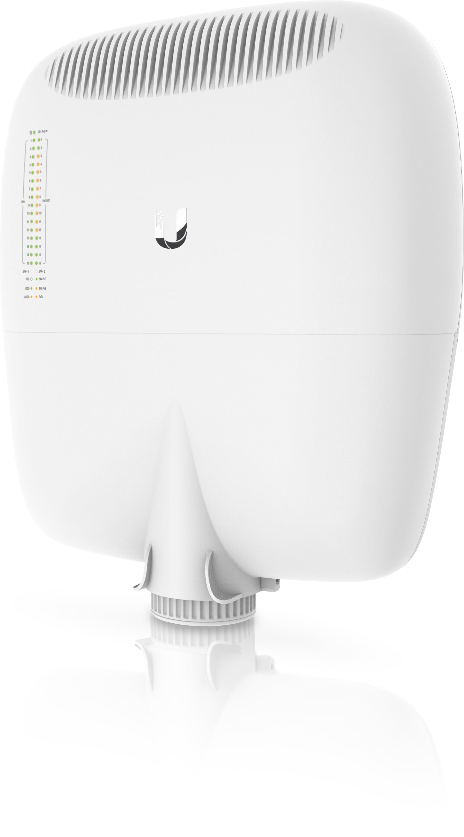 Ubiquiti EdgePoint 16 – L2/L3 Switch – 16× 1G, 2× SFP+, PoE+, 19"