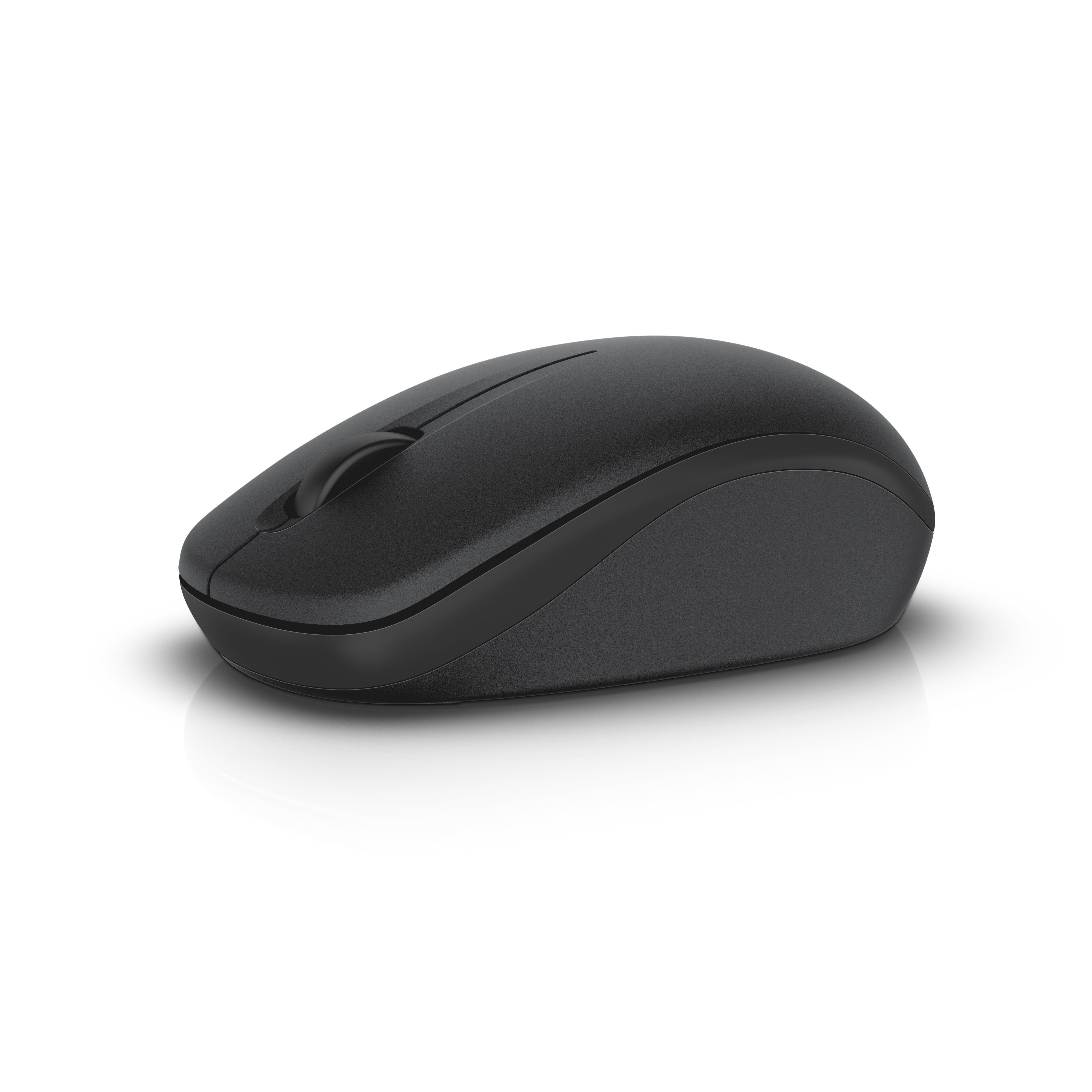 DELL WM126 – Maus – Kabellos (2,4 GHz), Schwarz
