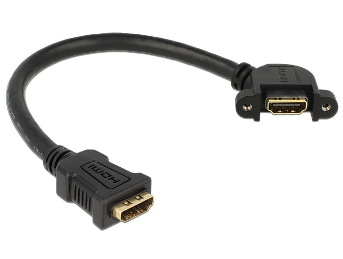 DeLOCK HDMI-Kabel, Schwarz