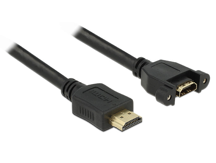 DeLOCK HDMI Verlängerungskabel 4K – 1 m – Ethernet